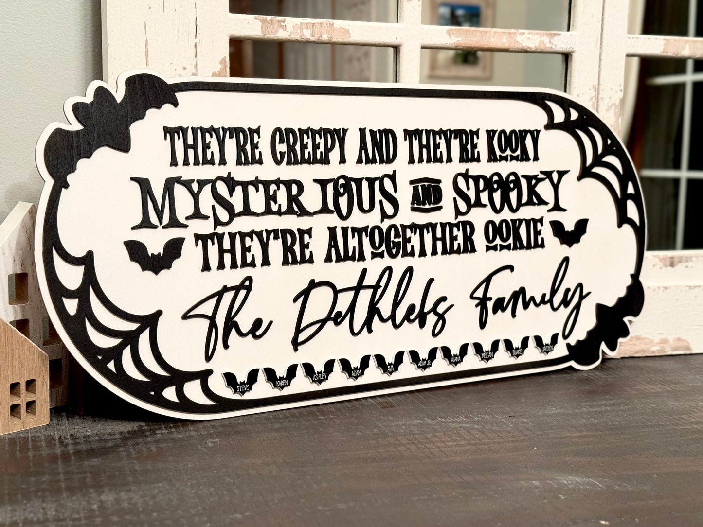 Addam’s Family Sign