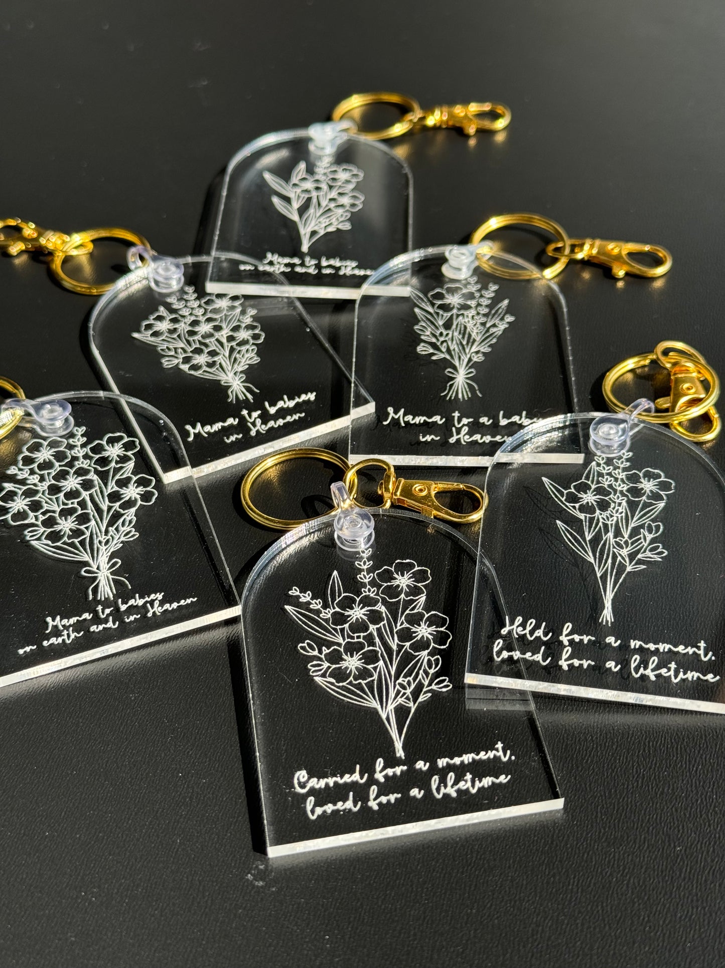 Baby Memorial Keychains