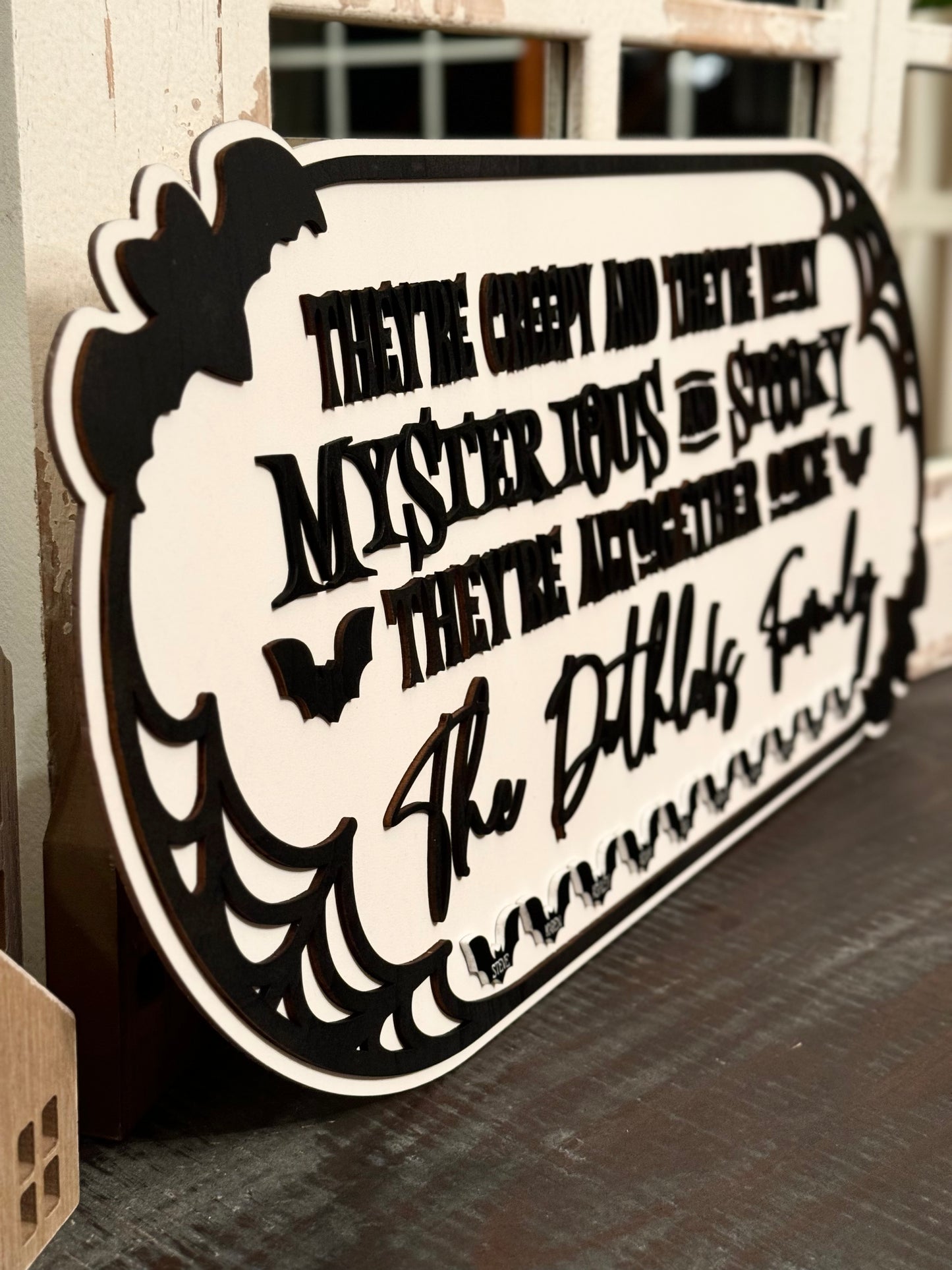 Addam’s Family Sign