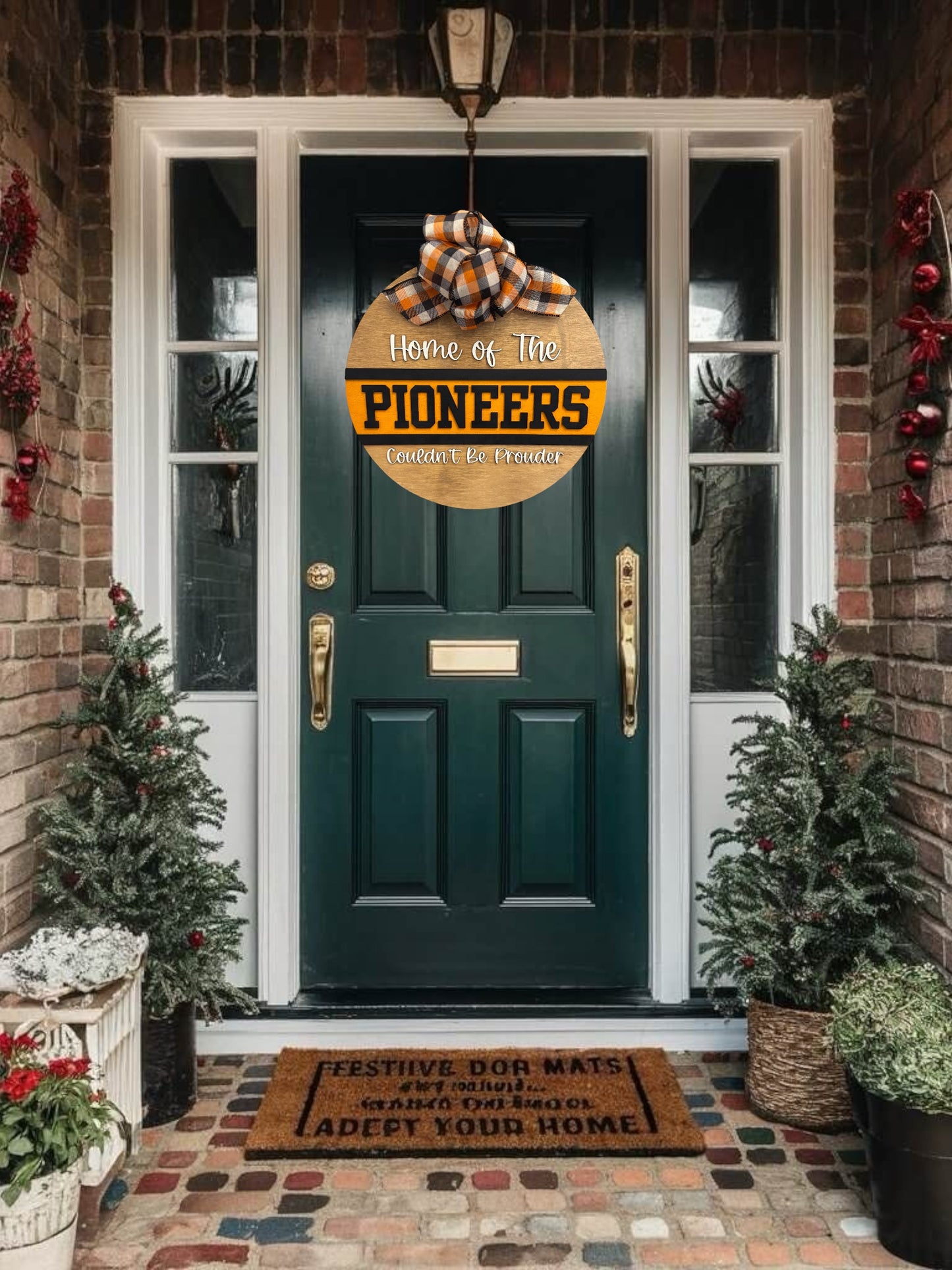 Pioneer Home Door Sign