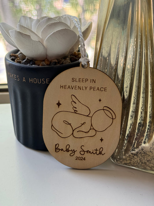 Baby Memorial Ornament