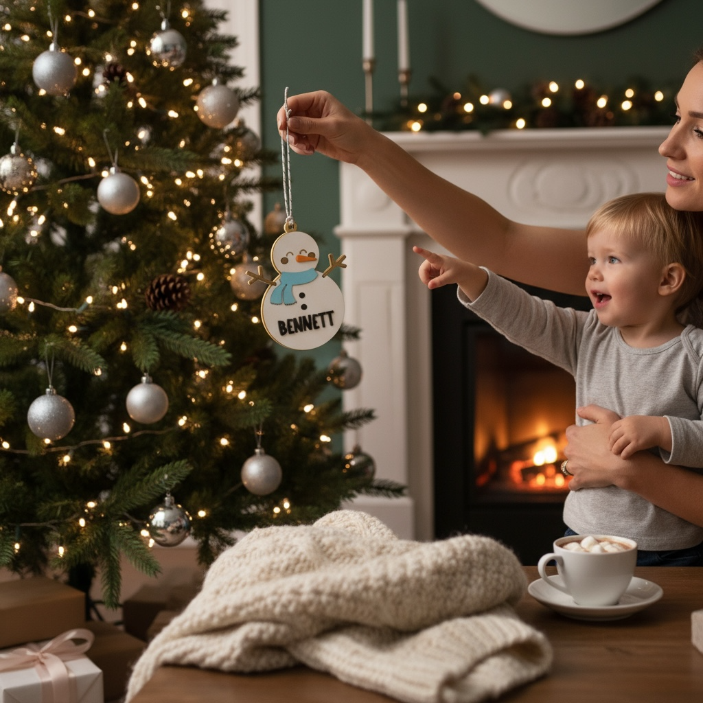 Snowmen Stocking Tags