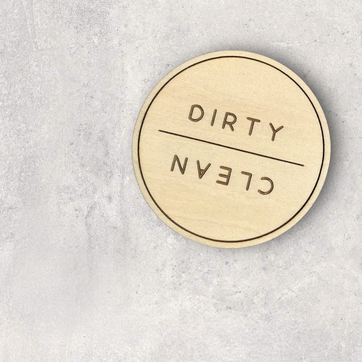 Round Dishwasher Magnet